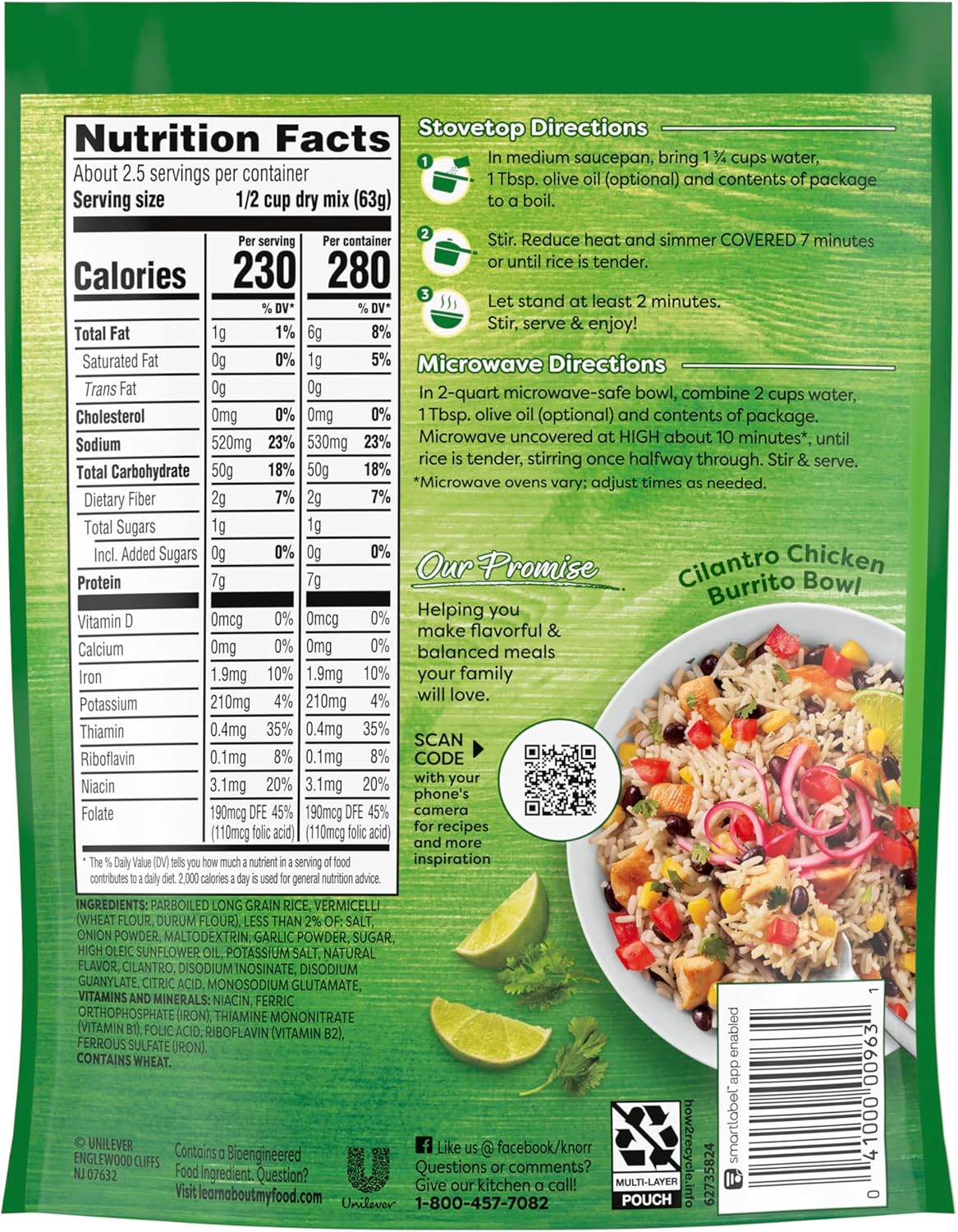 Cilantro Lime Side Meal Rice Sides Cilantro Lime