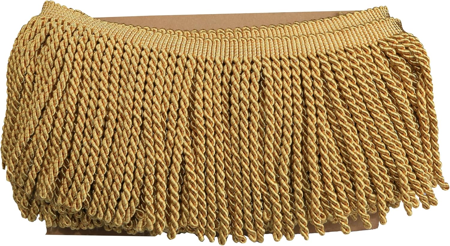 5 Yard 5.9 Inches Bullion Fringe Trim for Sewing DIY Decor, Gold