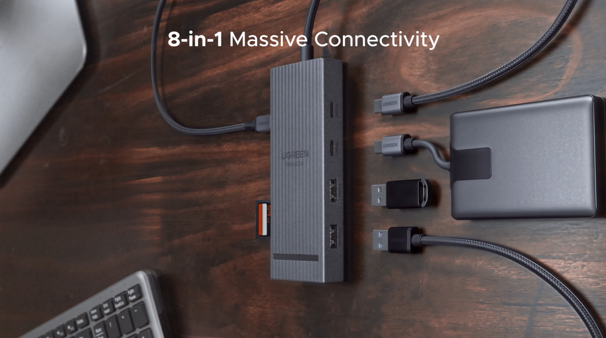 Amazon.com: UGREEN Revodok Pro USB C Hub for Laptop 8 in 1 MacBook