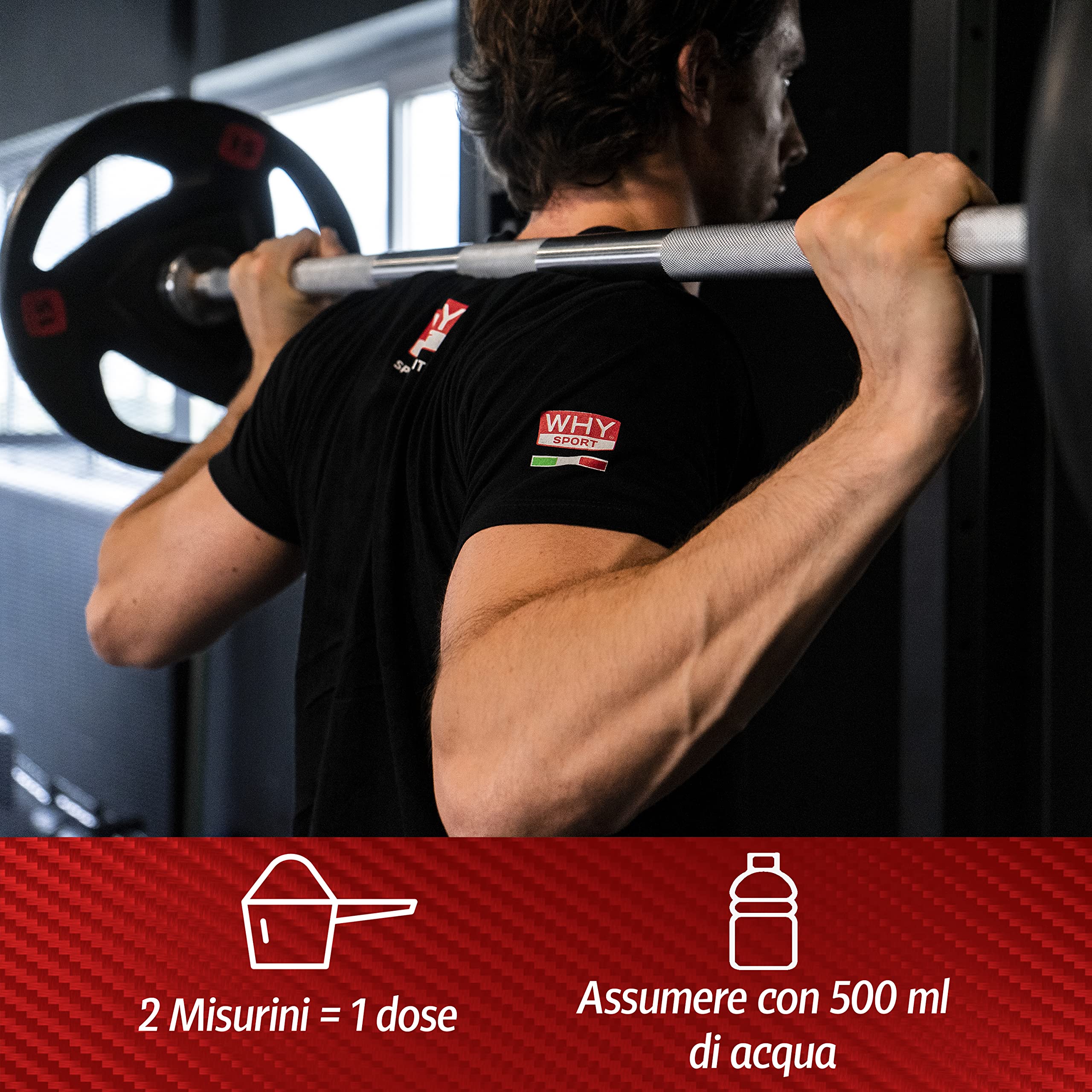 WHY SPORT VITARGO 100% ENERGY - Integratore Alimentare Energetico - 750 g