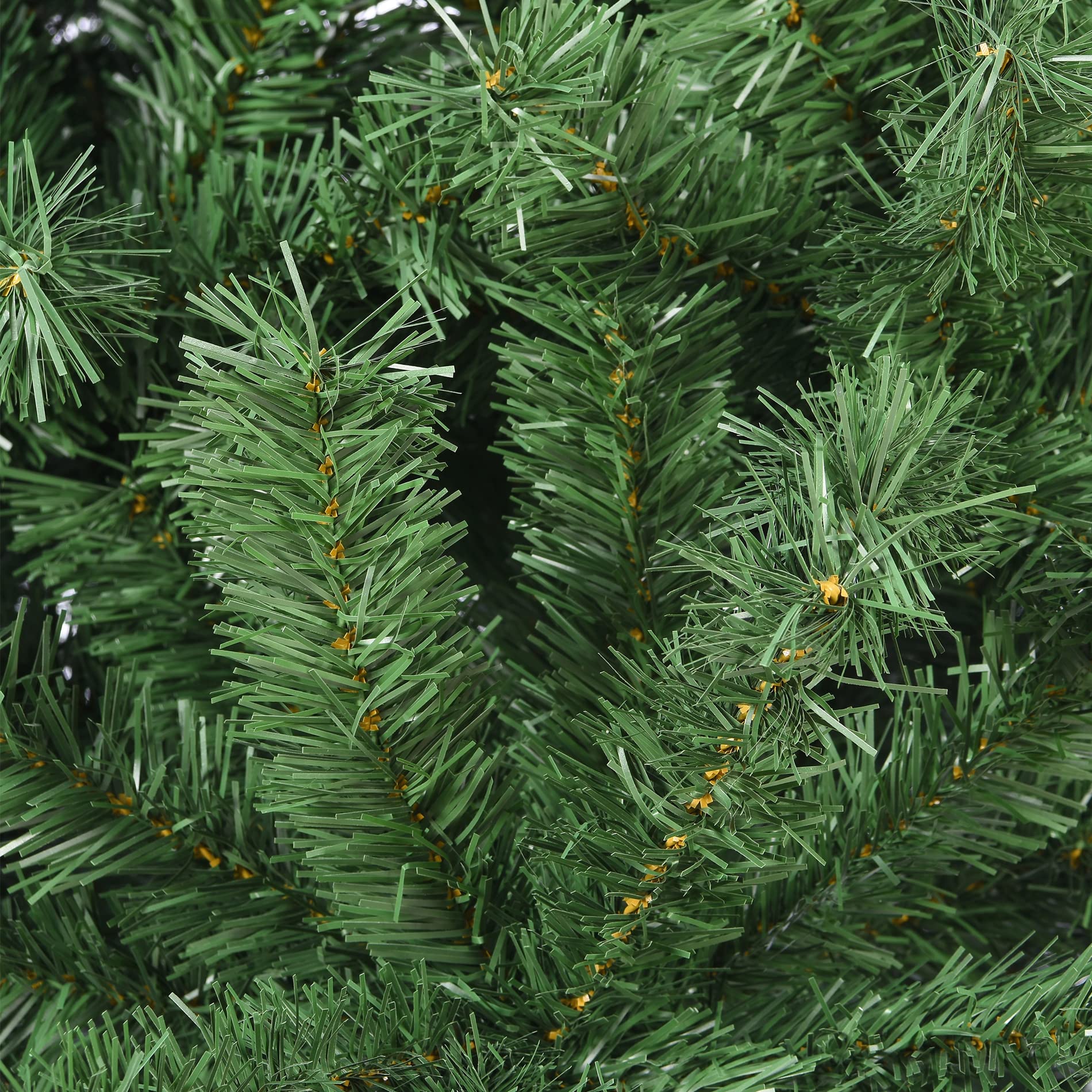 Rebecca Mobili Albero Natale 180 Verde, Albero Abete Finto, Folto, Sintetico, 800 Rami, Addobbo Natalizio - Misure: 180 x 105 x 105 cm (HxLxP) - Art. RE6766