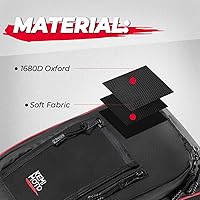 Vista 2 de KEMIMOTO X3 Center Storage Bag, Shoulder Between Seats Console compatible with Can am Maverick X3 MAX XRS XDS Turbo R RR 2017-2024 OEM Replacement