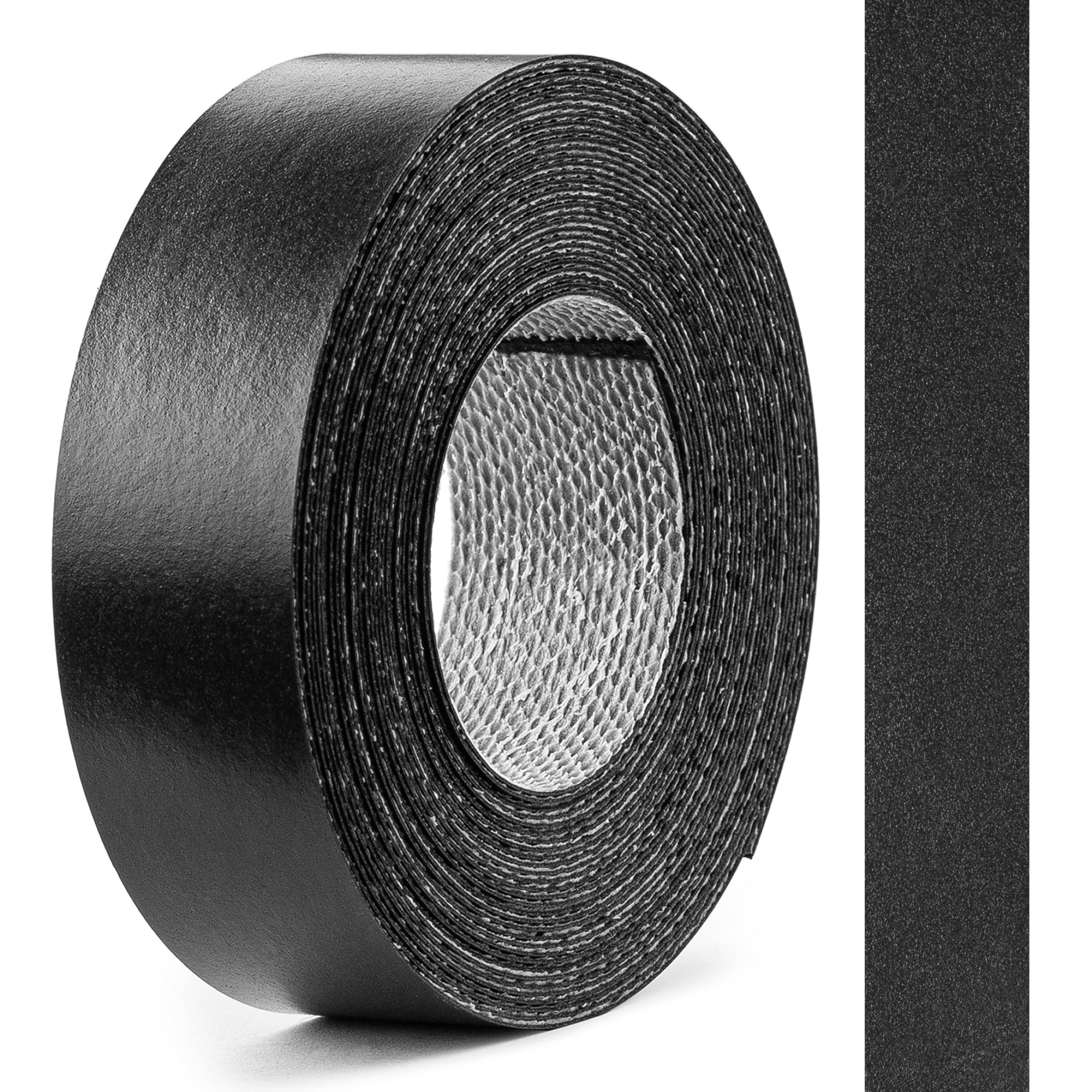 FOLDECOR Black Hotmelt Melamine Edge Banding Tape 21mm x 5m, Iron on Edge Trim Strip for Furniture, Cabinets, Shelves & Panels, Easy to Apply & Cut