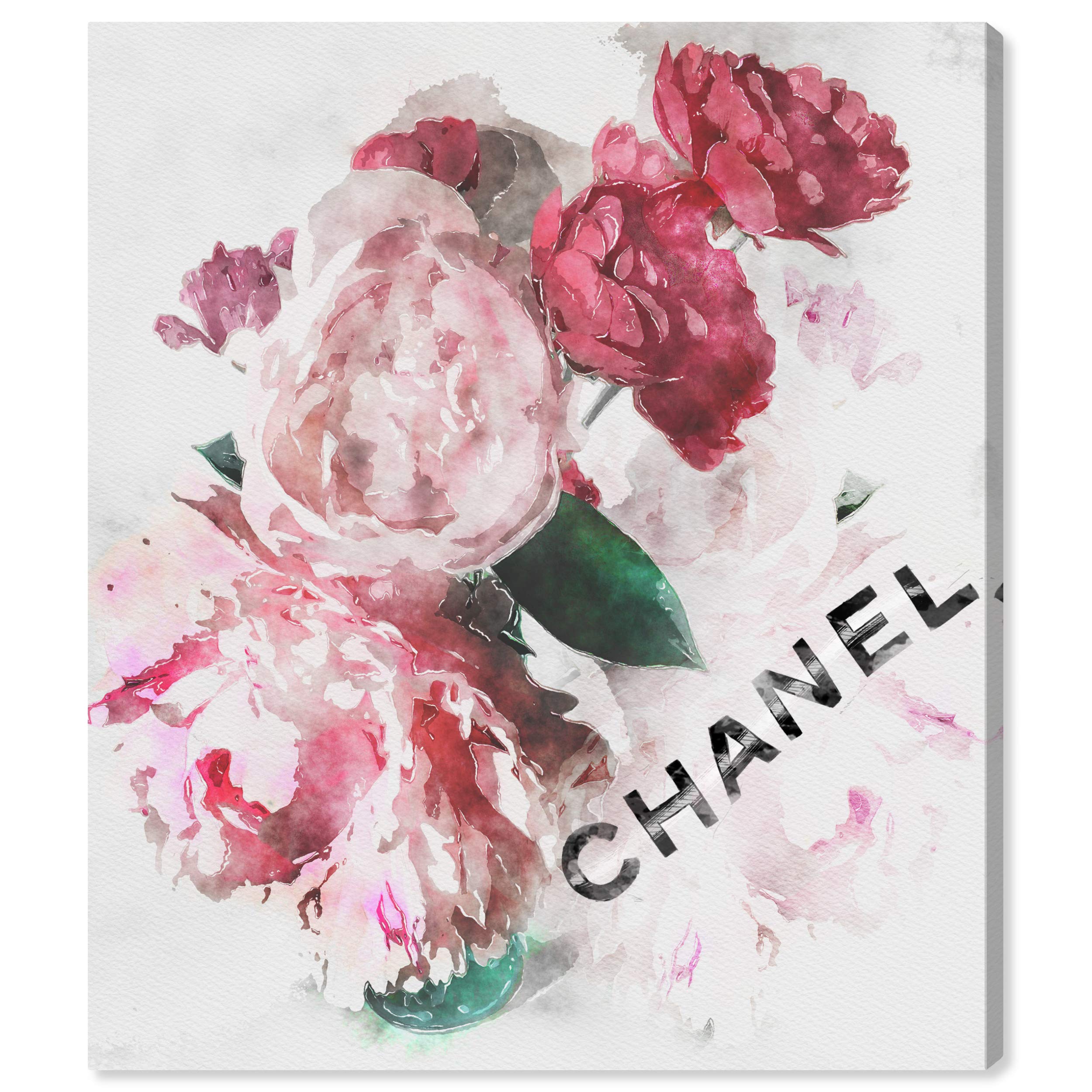 Amazon.co.jp: Oliver Gal 'French Peony Vase'キャンバスアート 30 X