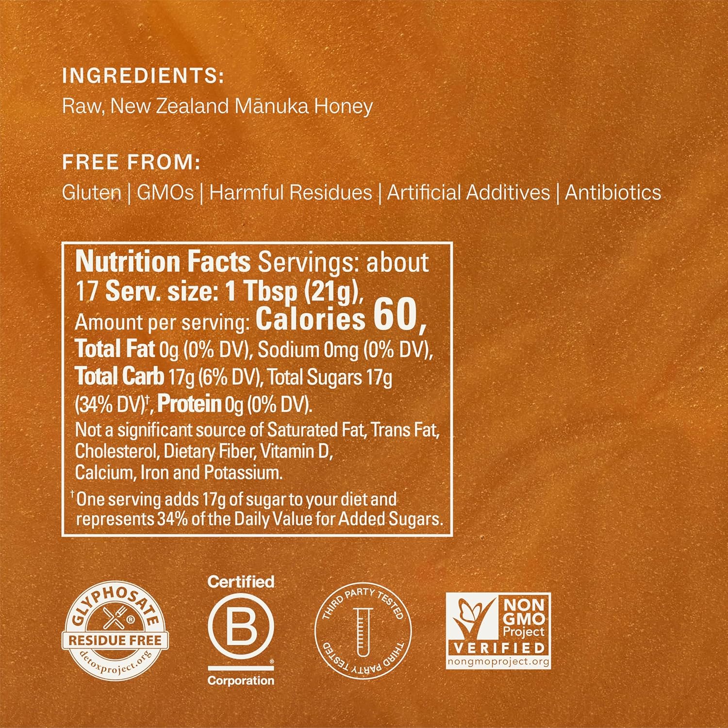Manukora Raw Manuka Honey, MGO 200+, New Zealand Honey, Non-GMO, Traceable from Hive to Hand, Daily Wellness Support - 250g (8.82 Oz) (360g)