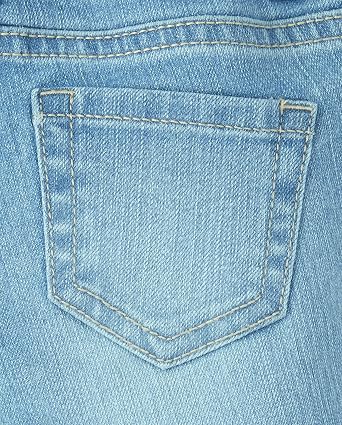 The Children's Place Girls Super Skinny Jeans,Victory Blue Wash Single,4