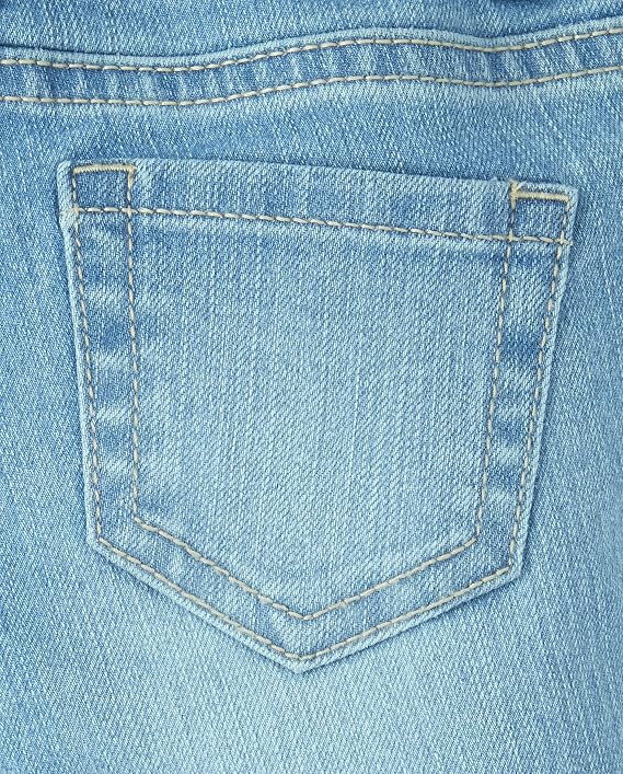 The Children's Place Girls Super Skinny Jeans,Victory Blue Wash Single,4
