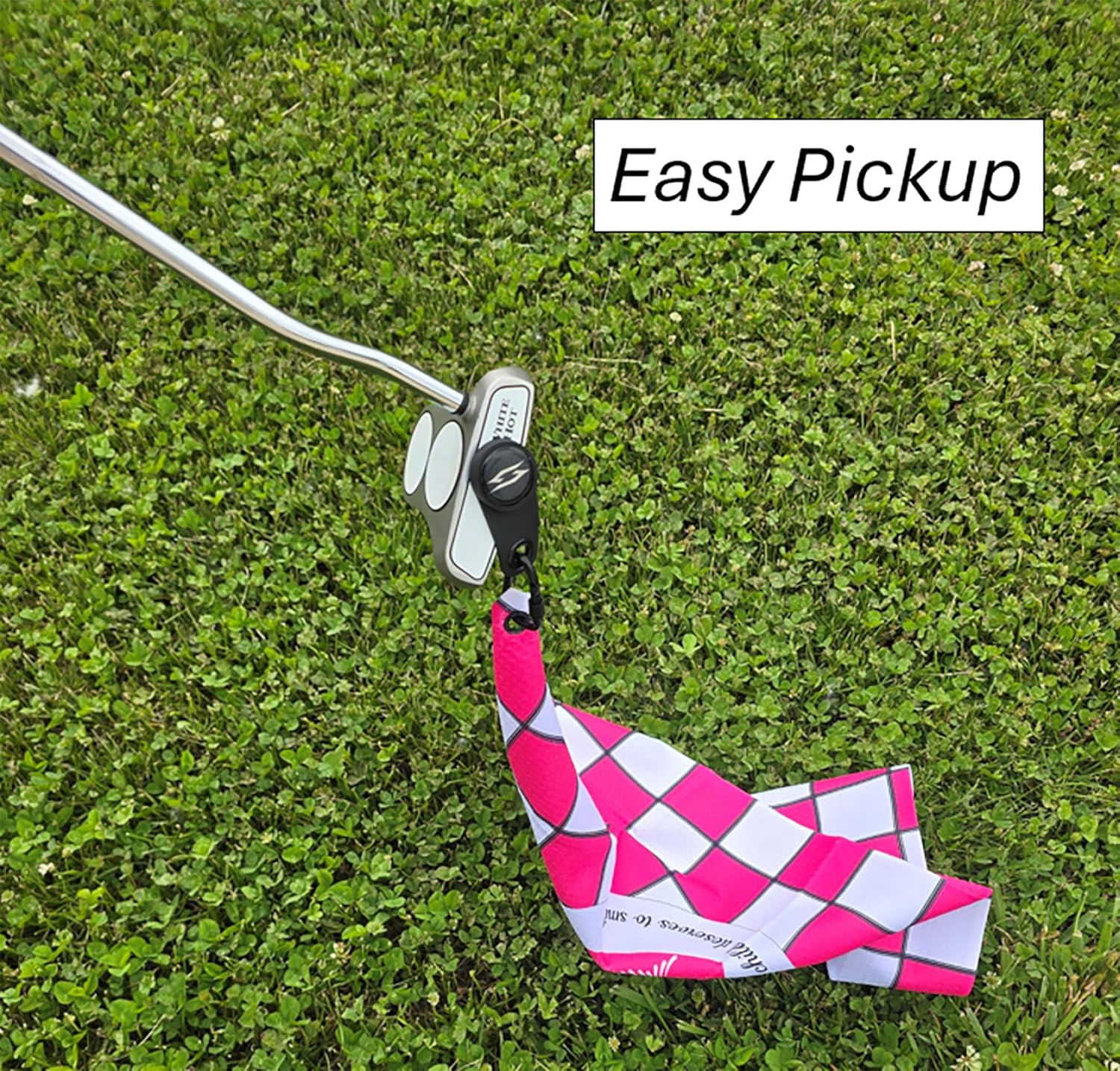 CaddyMag Magnetic Golf Towel Clip with Carabiner & Ball Marker – Upgrade Your Towel with Powerful Magnetic Attachment for Golf Carts, Clubs, and More - Image 3