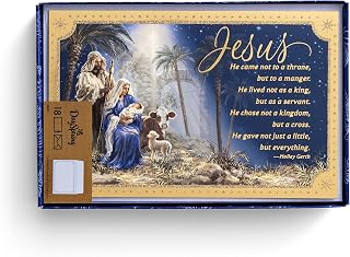Dona Gelsinger - Jesus Nativity - 18 Christmas Boxed Cards & Envelopes, NLT