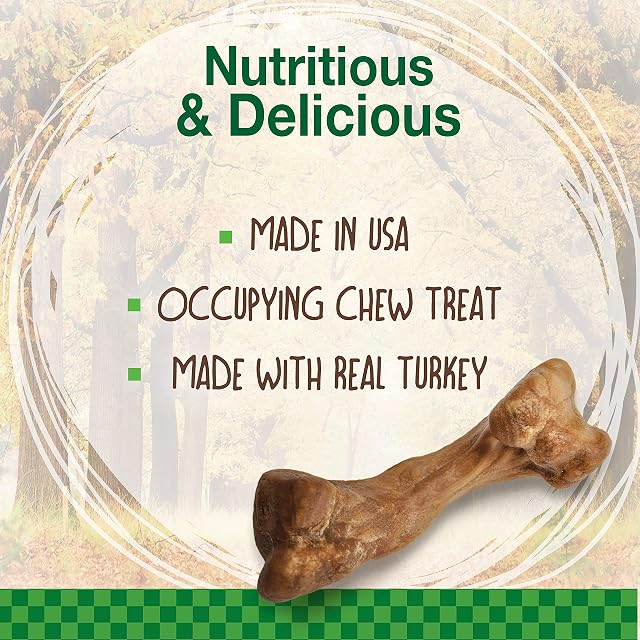 Foto 2 de 8 de Nylabone Natural Healthy Edibles Puppy Chew Treats with Real Turkey 4 Pack