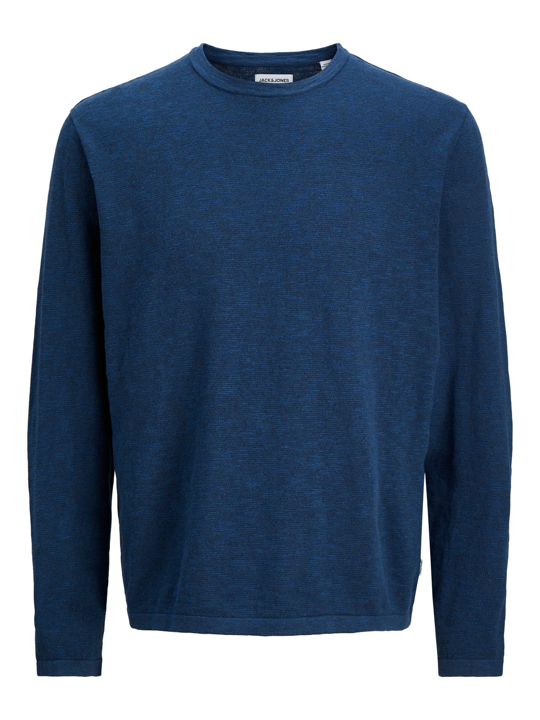 Jack & Jones Herren Rundhals Pullover JJESUMMER Knit Crew Neck - Regular Fit S M L XL XXL