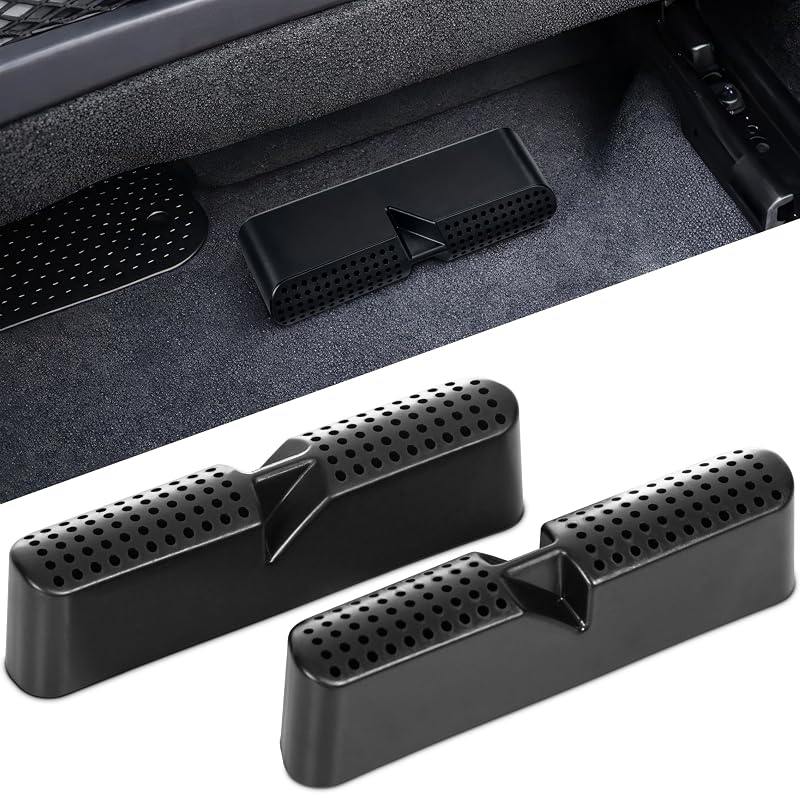 Tampas de acabamento das saídas de ar sob o banco Granatan para BMW X5/X6/X7 2019–2024 – Par