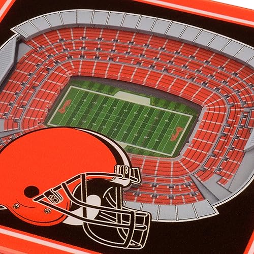 Miniatura 67 de YouTheFan NFL San Francisco 49ers 3D StadiumView Posavasos - Levi's Stadium