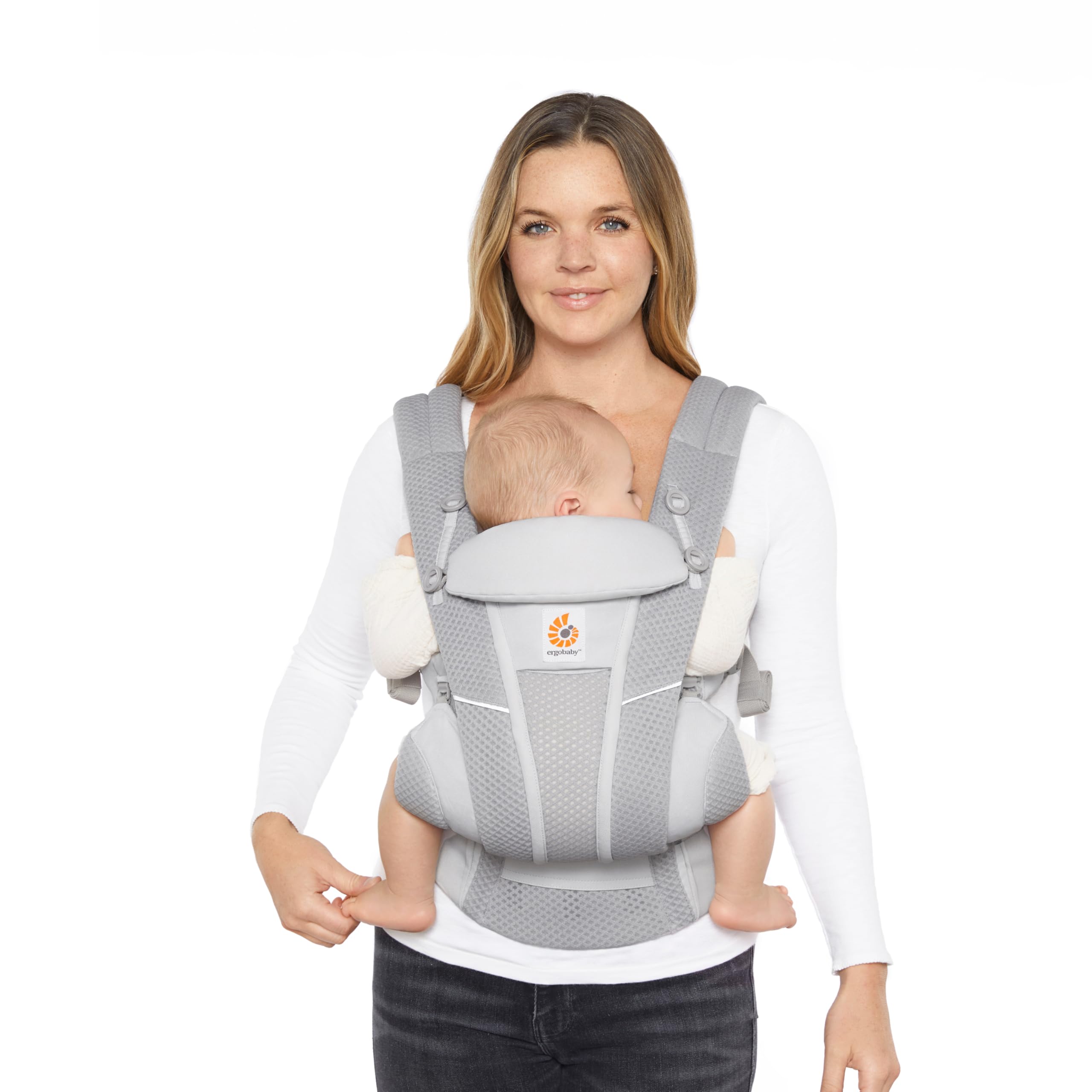 Ergobaby Omni Breeze Baby Carrier, Pearl Grey : Amazon.sg: Baby