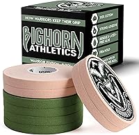 Vista 12 de Bighorn Athletics Cinta para dedos de Jiu Jitsu, cinta deportiva deportiva para lesiones y apoyo: BJJ, Judo, lucha, escalada en roca, voleibol