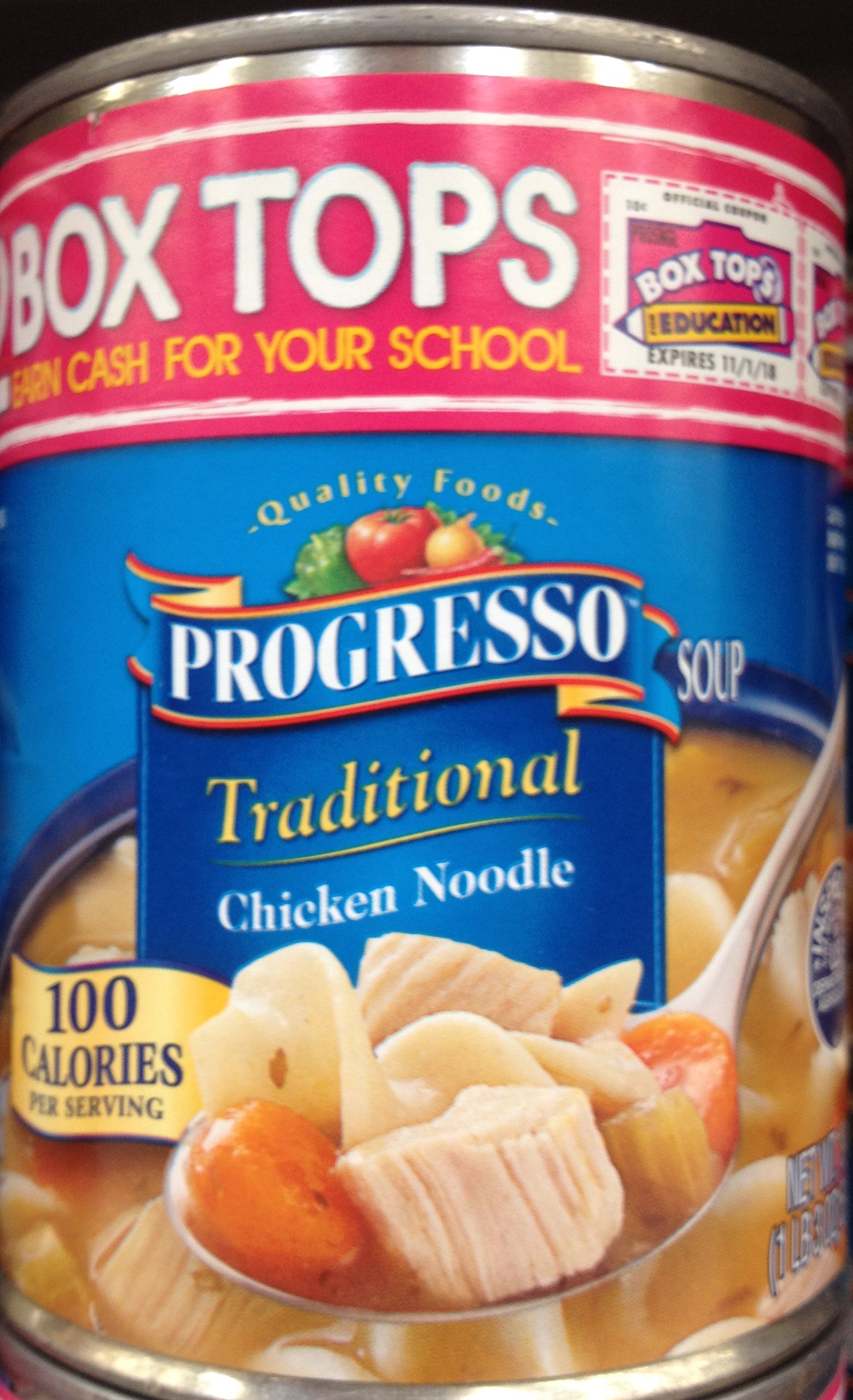 Progresso Traditional Chicken Noodle Soup 19oz Can (Pack of 18)