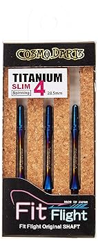 Amazon | コスモダーツ フィットシャフト メタル チタニウム