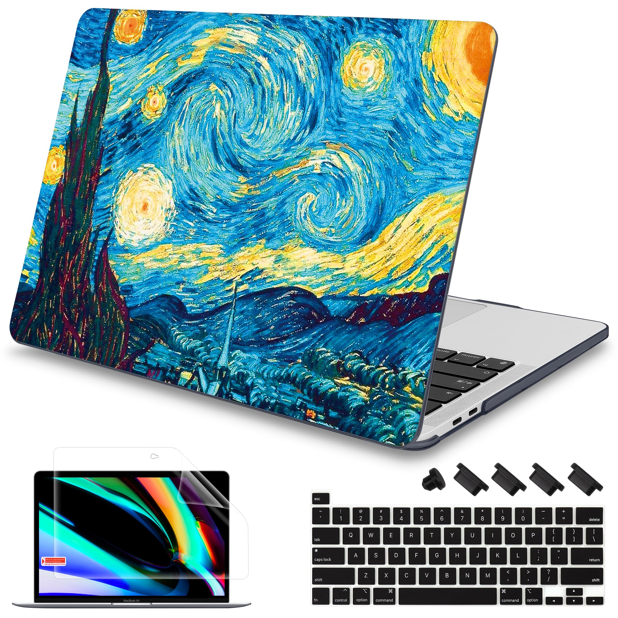 Funda MacBook Pro 16 A2141 carcasa Touch Bar protector pantalla mate 8