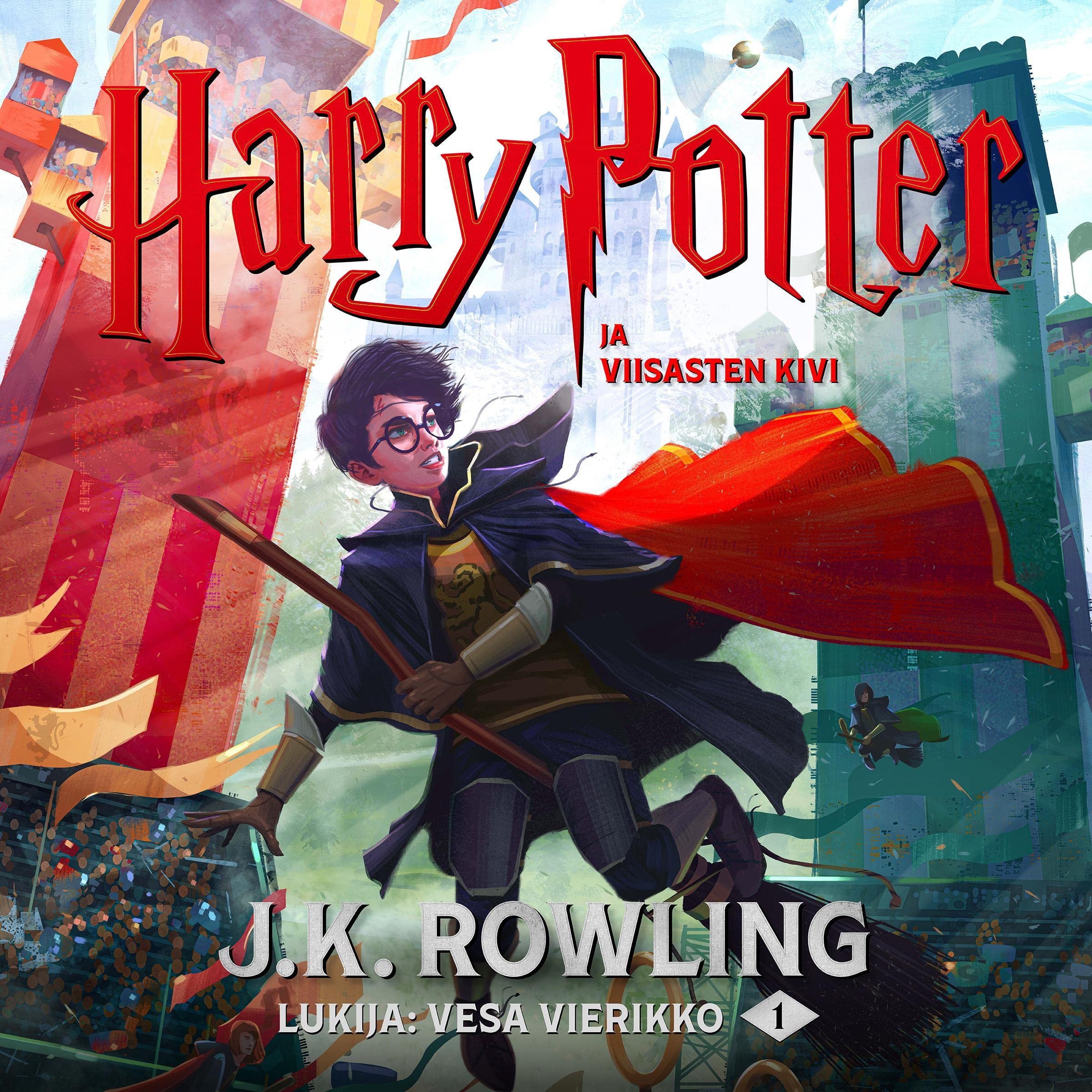 Cover art for Harry Potter ja viisasten kivi