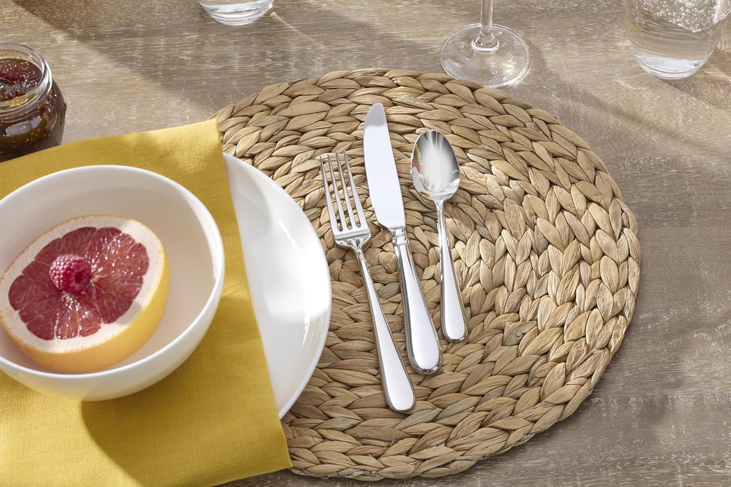 Lenox 899226 Studio 1414 Mirror 36-Piece Flatware Set, Service For 12