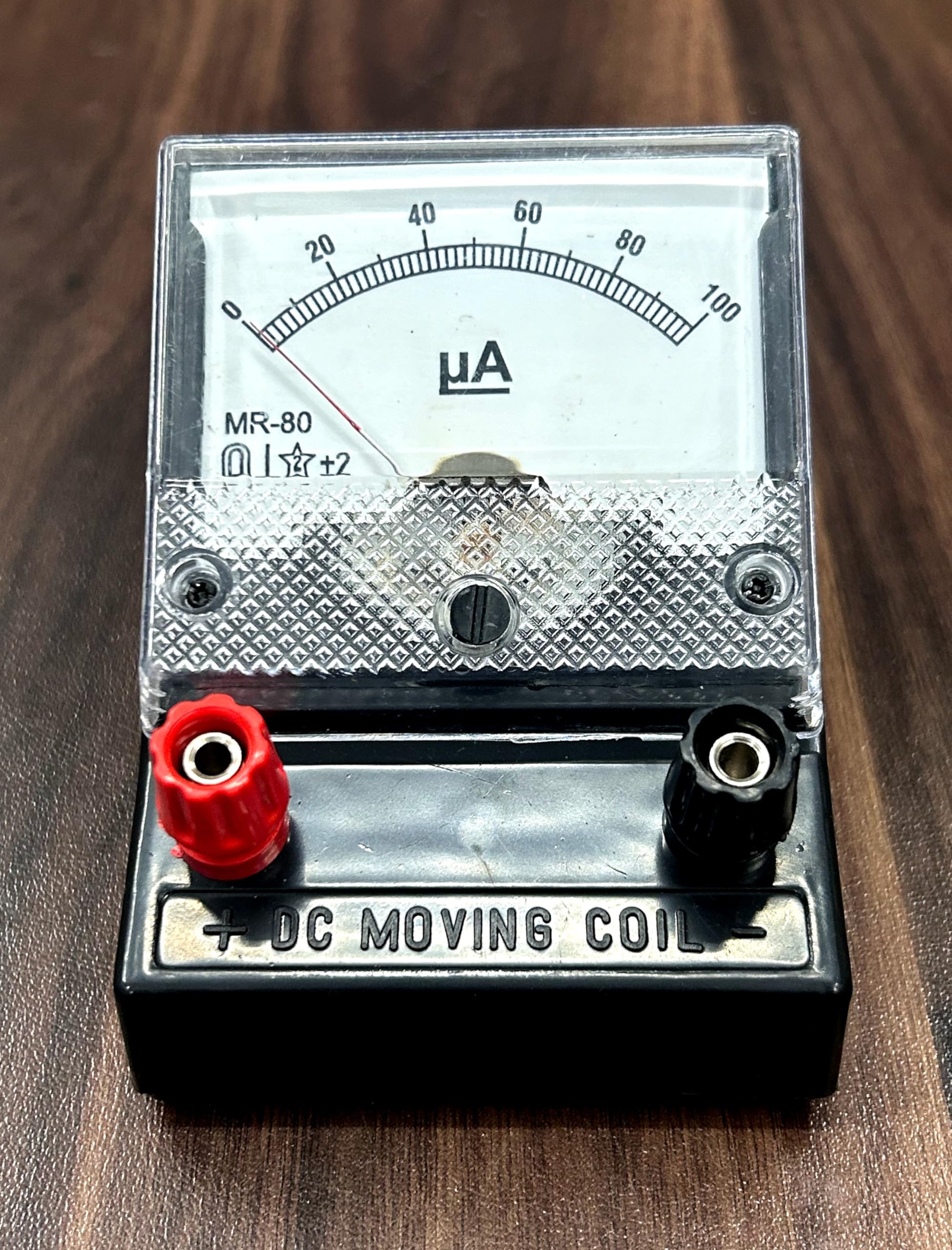 DT Science House MR- 80 Desk Stand Analog 0-100 uA Micro Ammeter | Moving Coil Ampere Meter | Meter For Educational purpose | Black-image-27