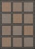 Couristan 10432500 Recife Summit 3-Feet 9-Inch by 5-Feet 5-Inch Rug, Cocoa Black