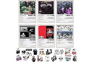 Suicideboys Posters Set of Six: Stylish Music Album Covers for Your Home or Office
