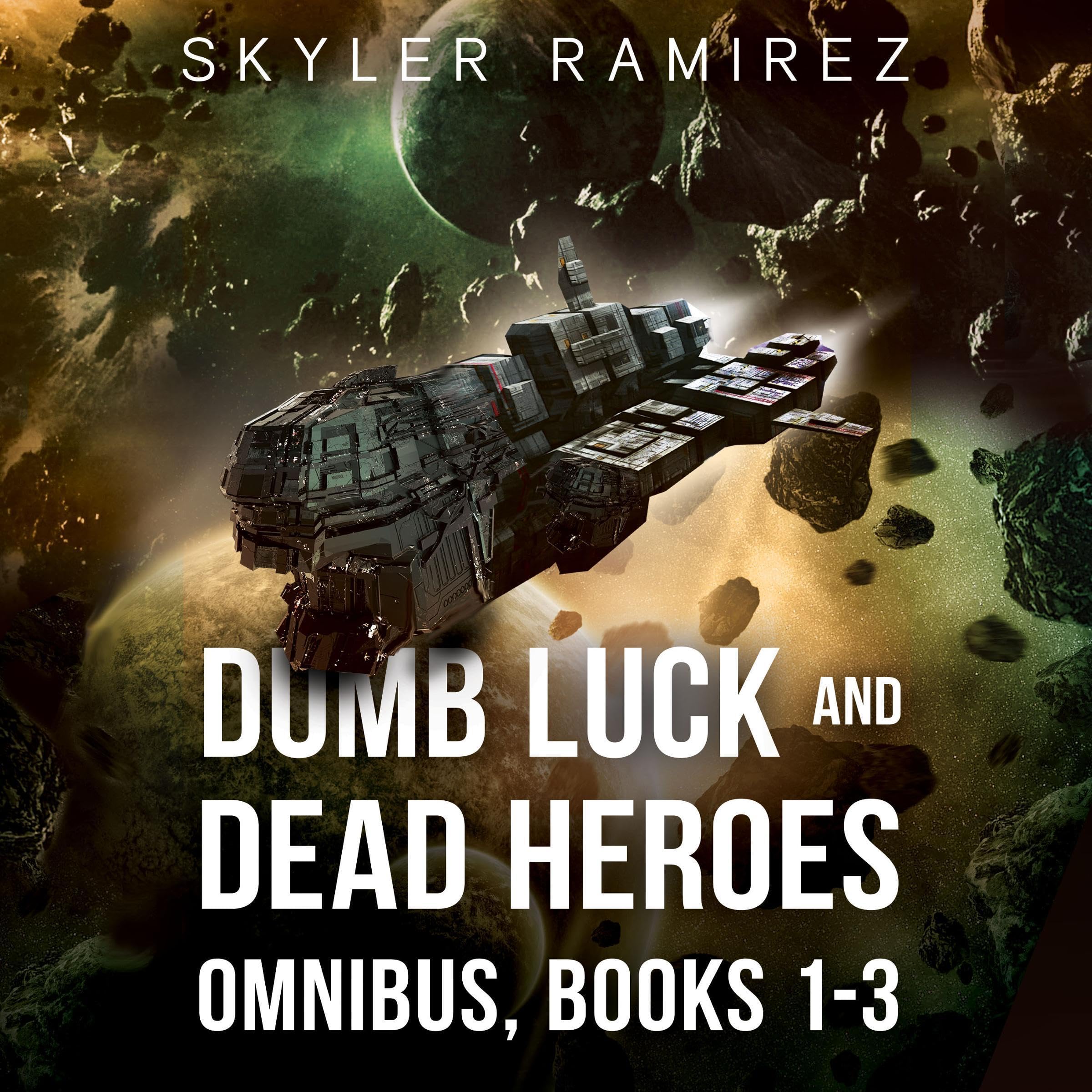 Cover art for Dumb Luck and Dead Heroes Omnibus, Books 1-3