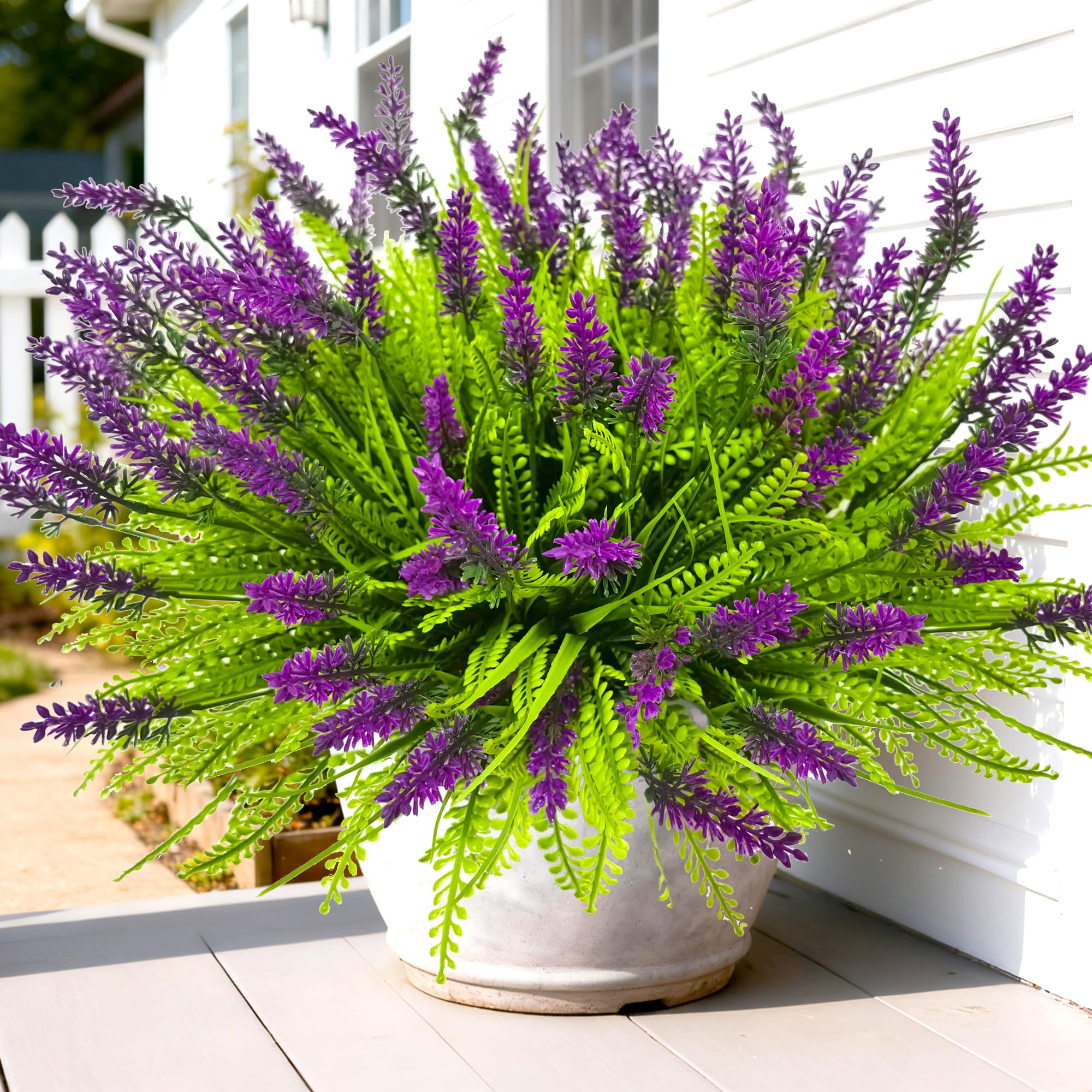 Thinktral 12ct Tall Fake Flowers