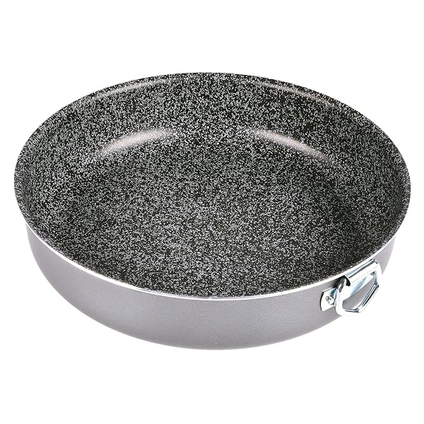 alluflon Tradizione Italia Tortiera, Alluminio, Nero, 28 cm