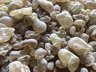 Royal Frankincense Certified Organic Hojari Frankincense Resin from Oman (Boswellia Sacra) (1/2 lb/Pound)