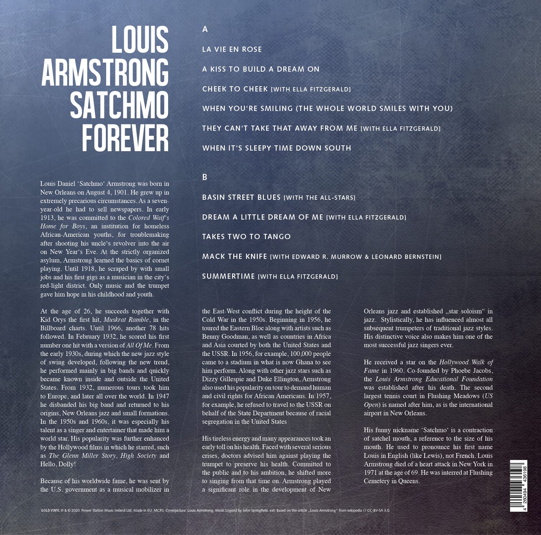 Satchmo Forever (180 Gr. Violet Marbled Limited Edt.)