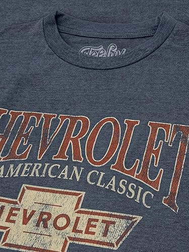 Miniatura 2 de Tee Luv Camiseta para Hombre Chevrolet an American Classic - Camiseta con Logotipo de Coche Chevy 1911