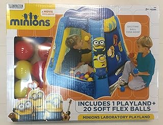 Casetta gonfiabile Minions tenda gioco con 20 palline