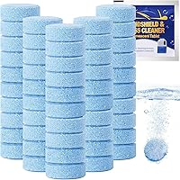 Apalie 100 Pack Windshield Washer Fluid Tablets - Concentrated Car Glass Cleaner, Makes 100 Gallons, Portable & Powerful