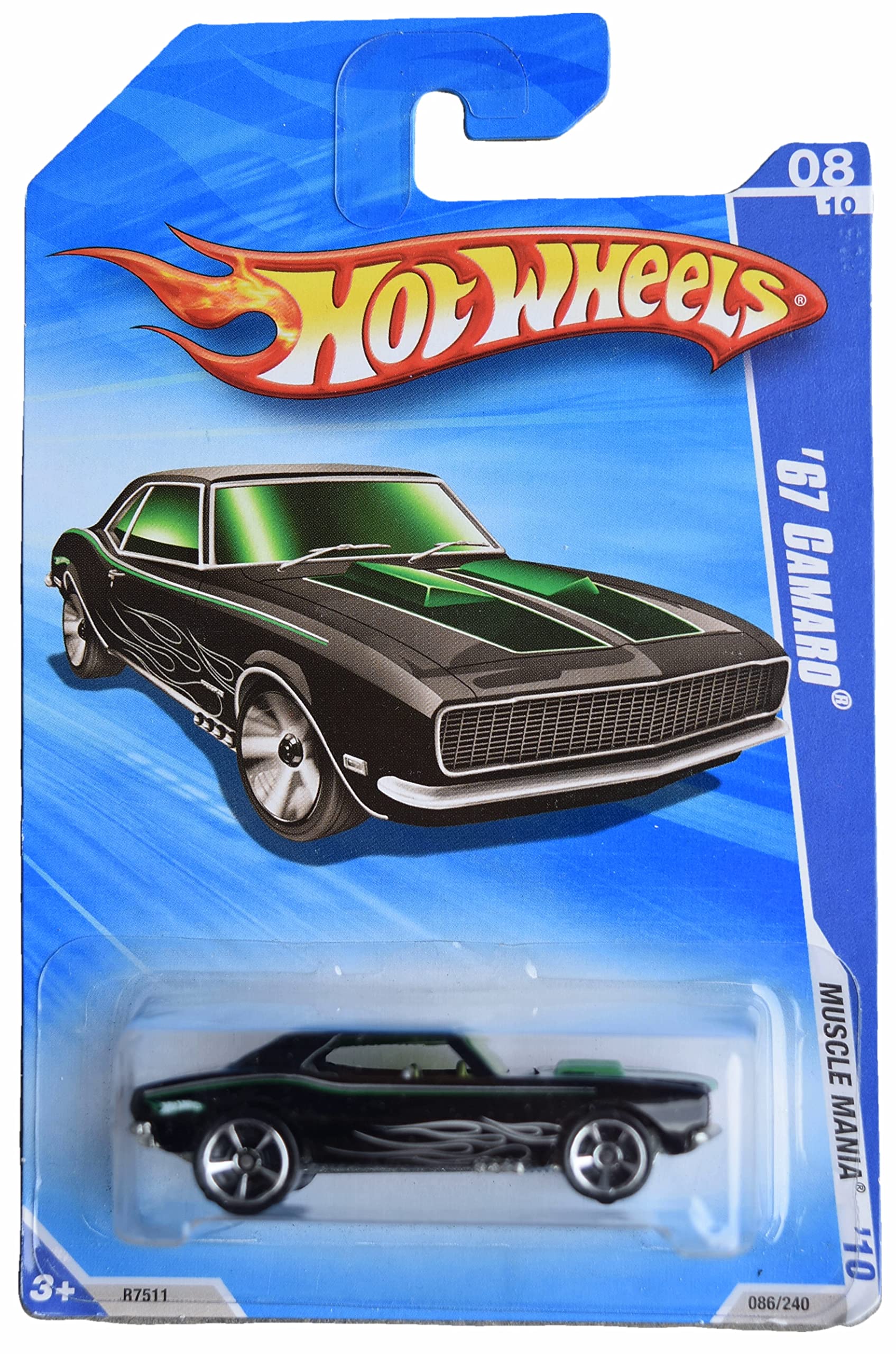 Hot Wheels '67 Camaro, 2010 Muscle Mania 8/10