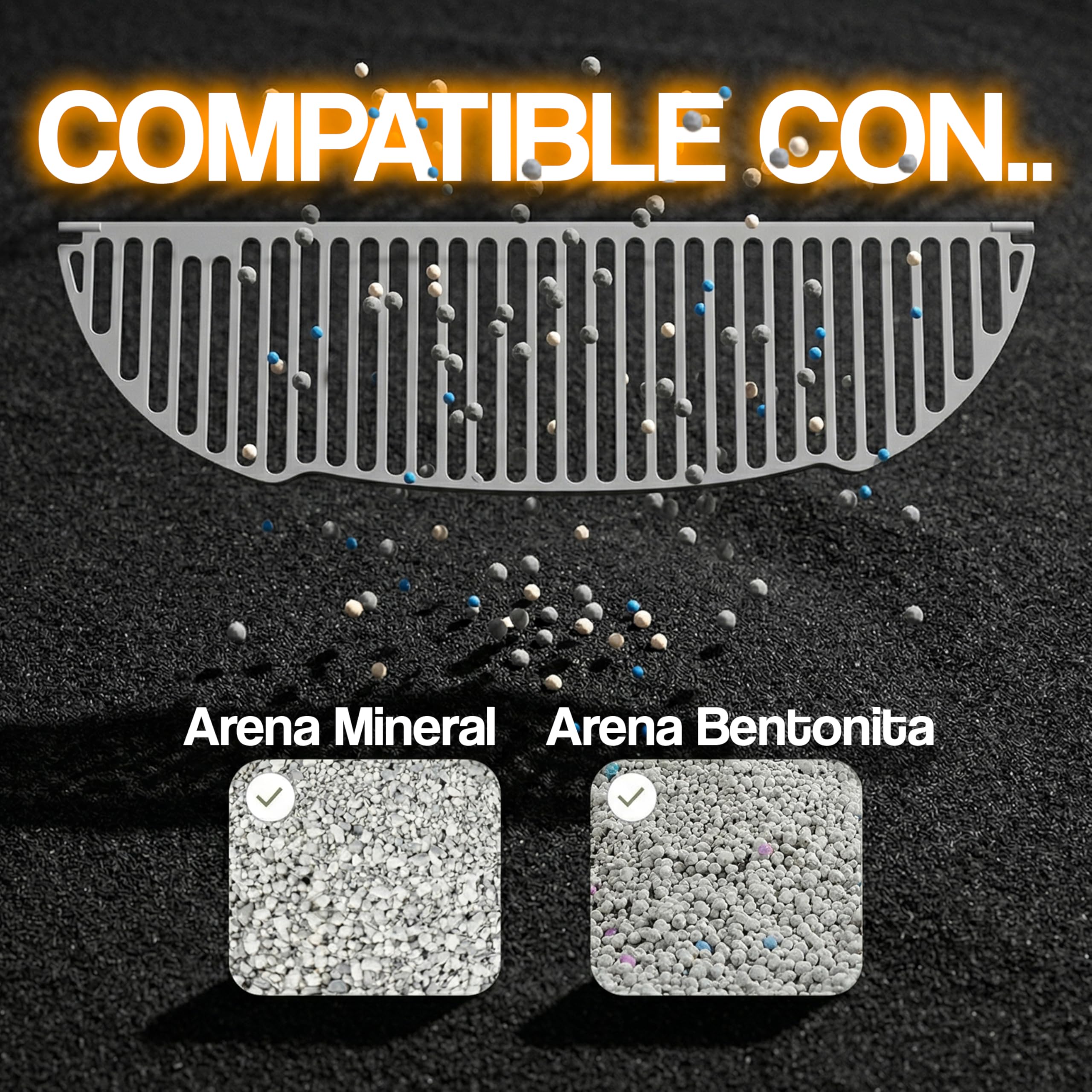 Arenero Automatico Familia Bombay - Arenero Gatos Autolimpiable - Caixa de Areia para Gatos Automatico - Arenero Electrico - Automatic Cat Litter Box Cleaning - ONG contra la Leucemia - Inteligente