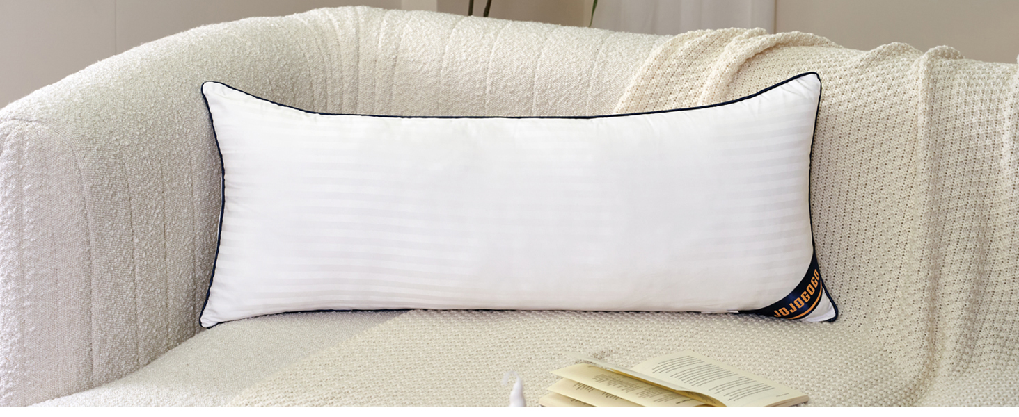 Amazon.com: JOJOGOGO 14x36 Pillow Insert Long Lumbar Pillow Insert