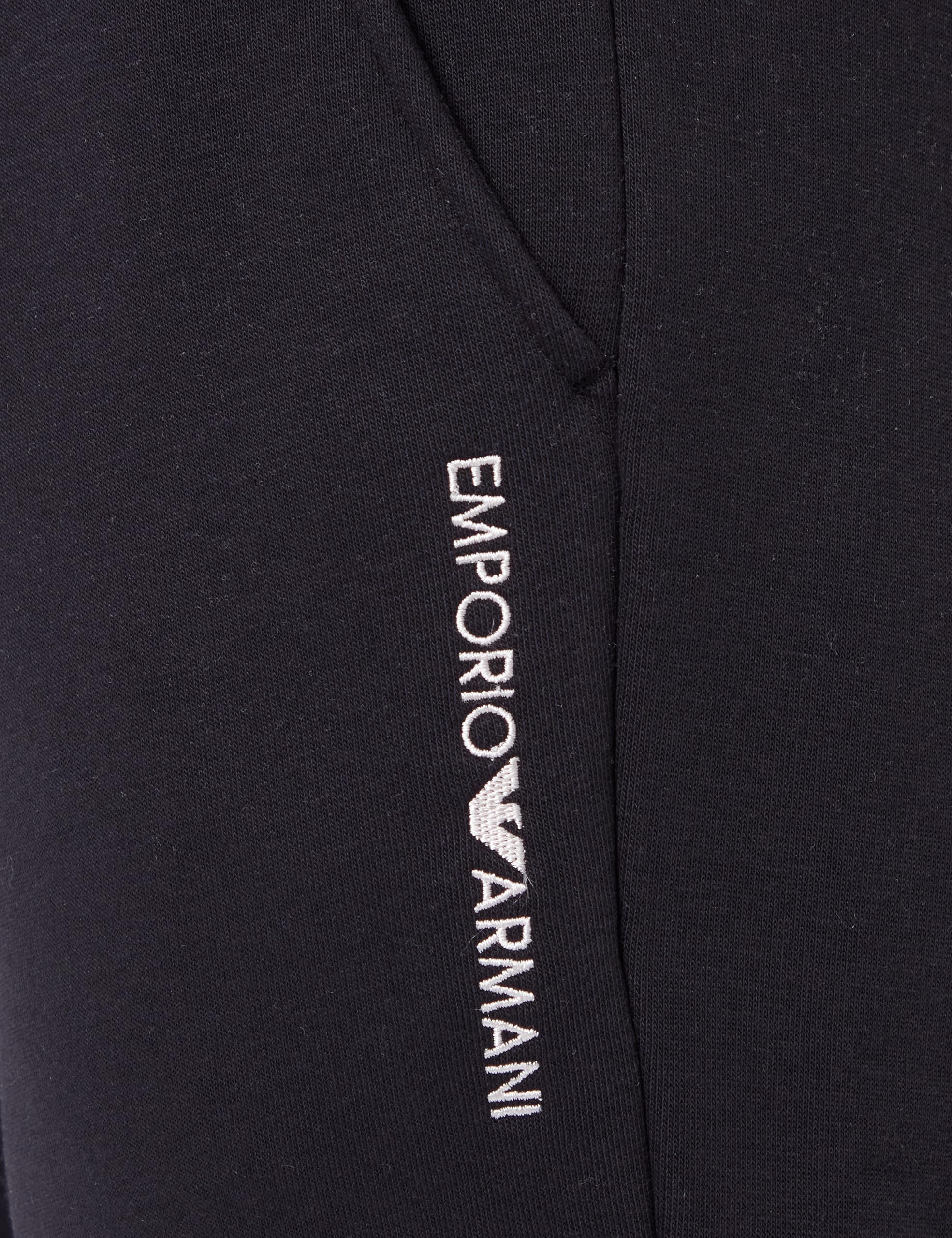 Emporio Armani Pantaloni da Donna con Polsini Iconic Terry Felpati