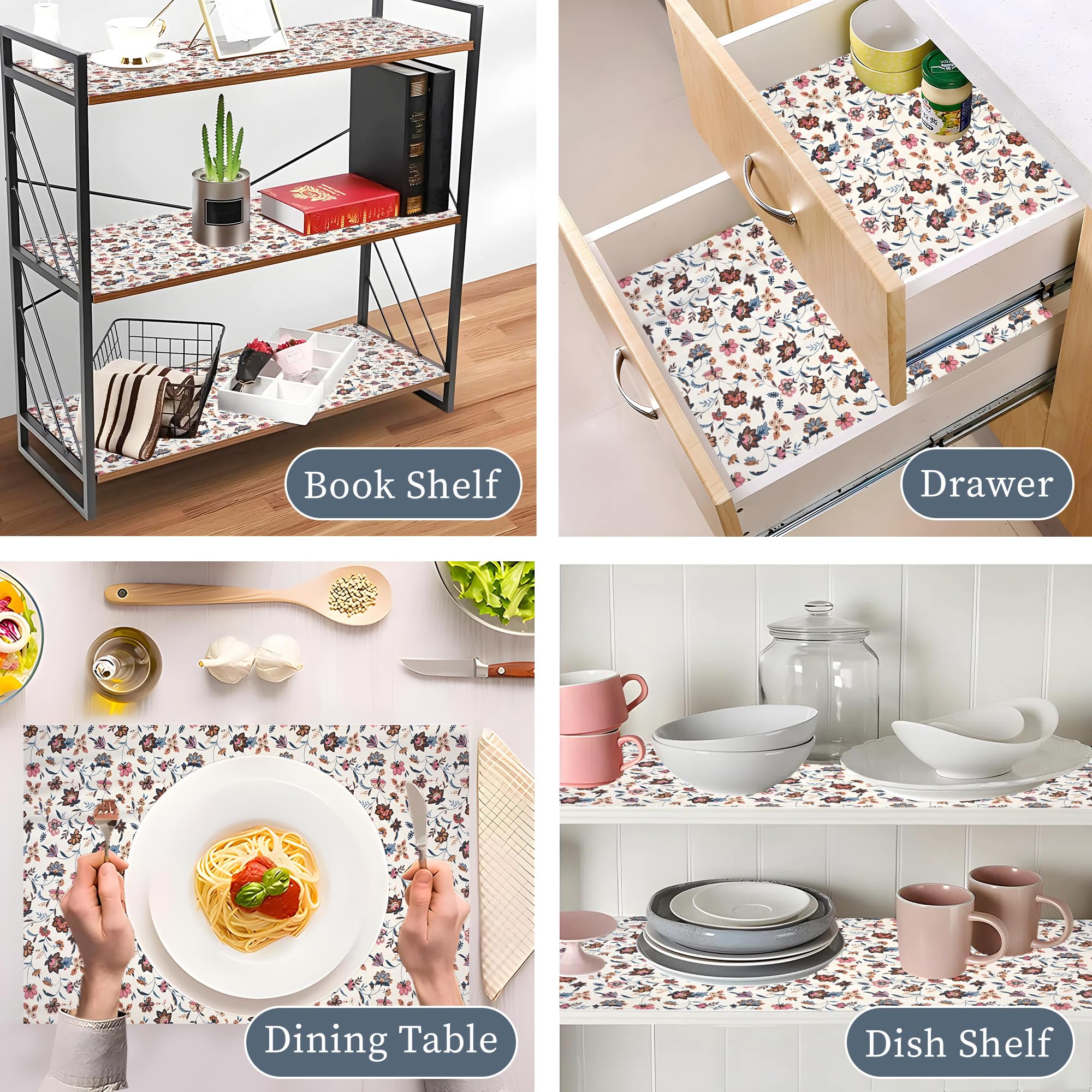 Kuber Industries Shelf Liners - Protect Your Shelves -7