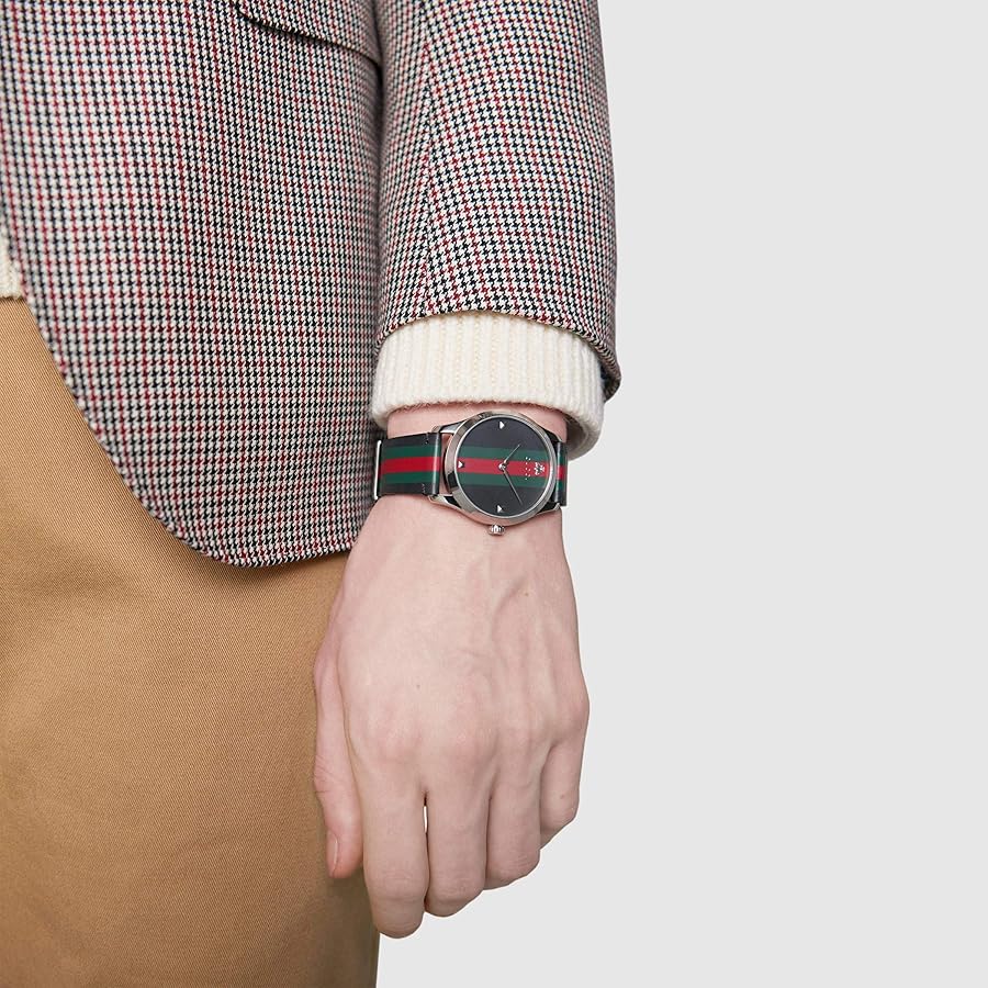 Amazon.co.jp: GUCCI G-Timeless 38mm 腕時計 YA1264079 : ファッション 