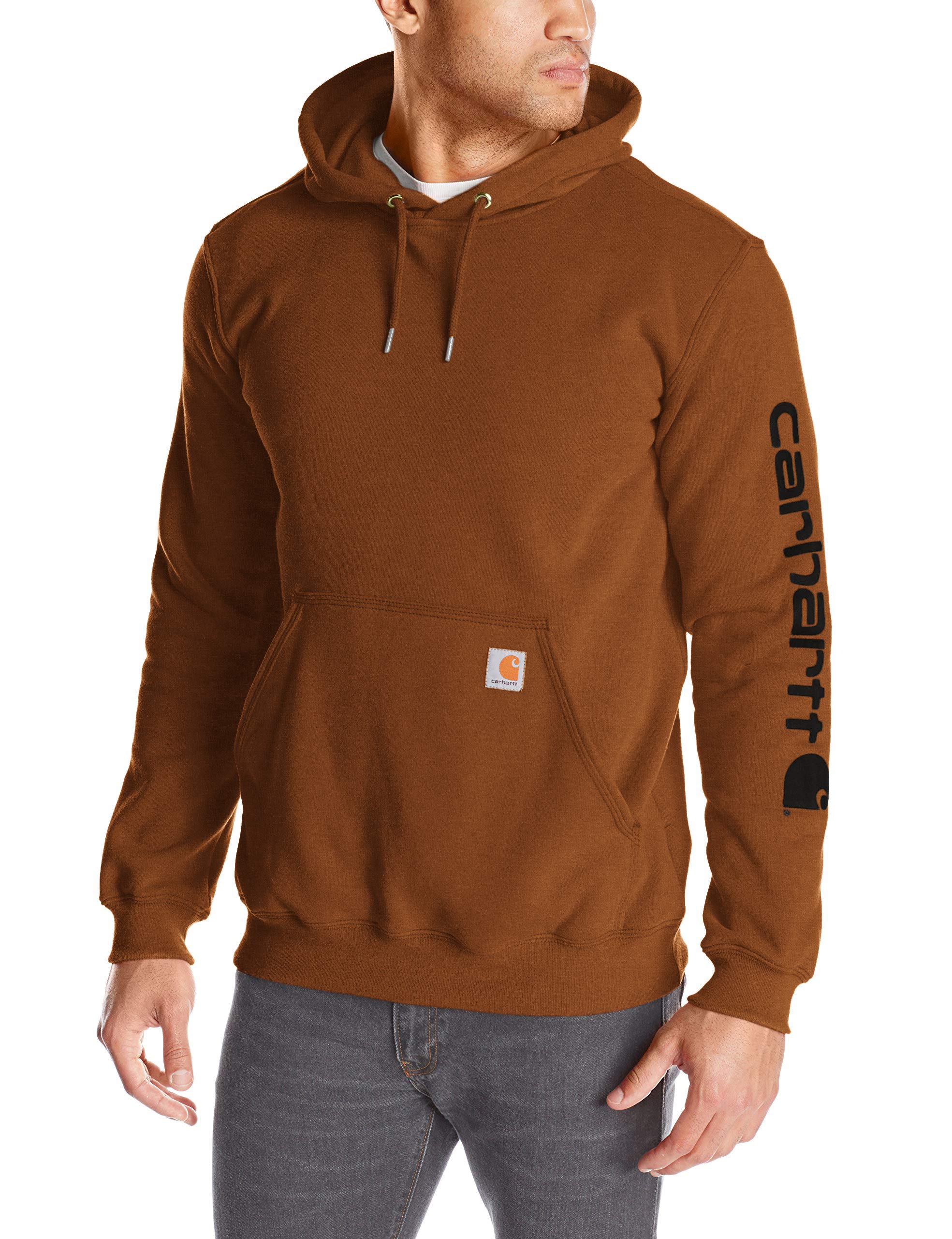 Carhartt Workwear Kapuzenpullover Hoodie Original Fit mit Ärmellogo — view 107