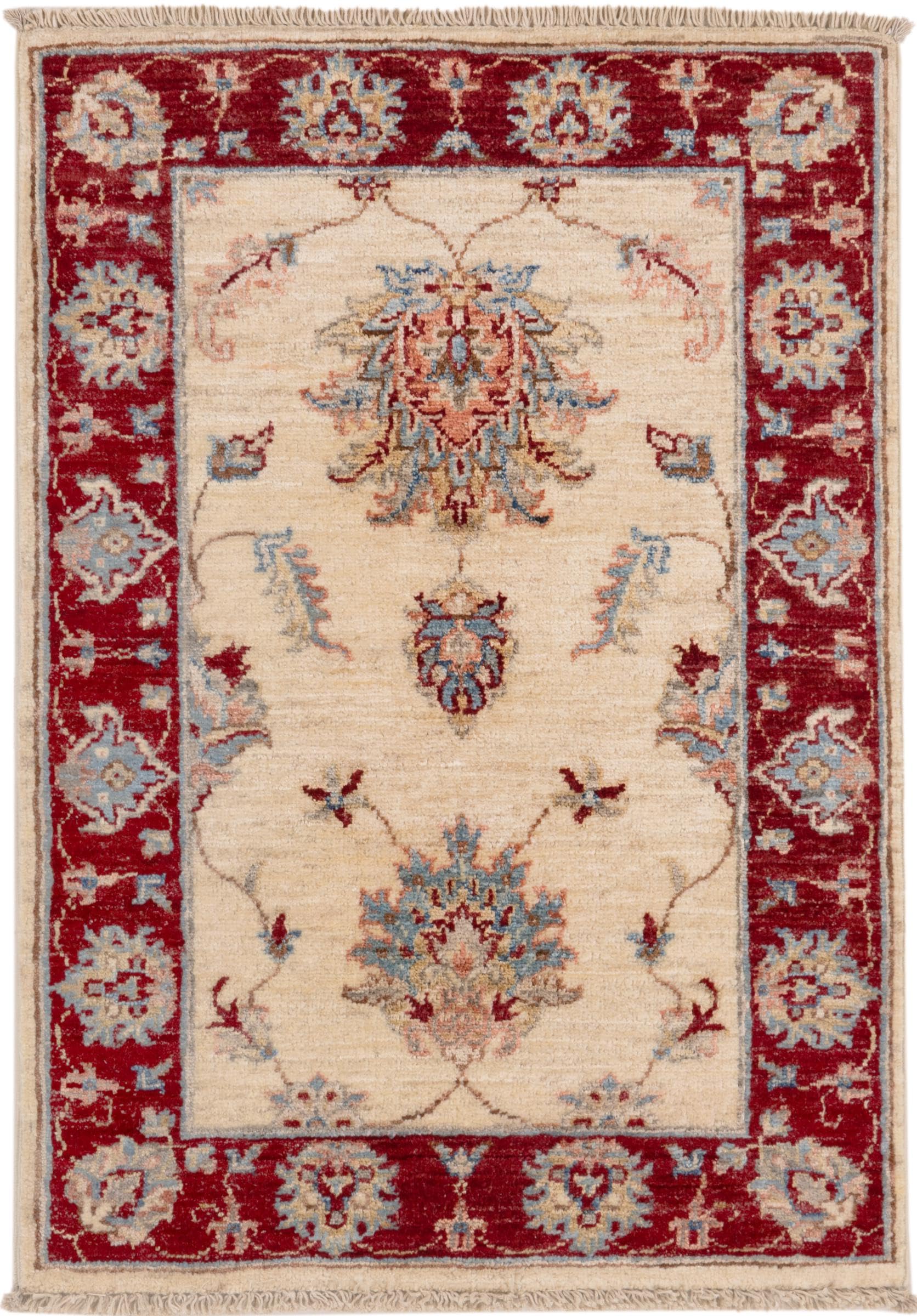 Tapis noué à la main Ziegler Farahan en pure laine pour créer un cocon unique