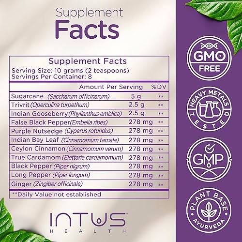 Miniatura 8 de Intus Detox  Limpieza de colon y desintoxicación hepática para la salud digestiva  Suplemento de hierbas ayurvédicas para apoyar la salud
