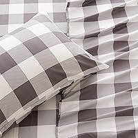 Vista 61 de 4-Piece Full Size Stripe Microfiber Sheet Set - Ultra-Soft, Brushed Bedding Sheets & Pillowcases - Wrinkle Free, Comfortable, All-Season Bed Sheets