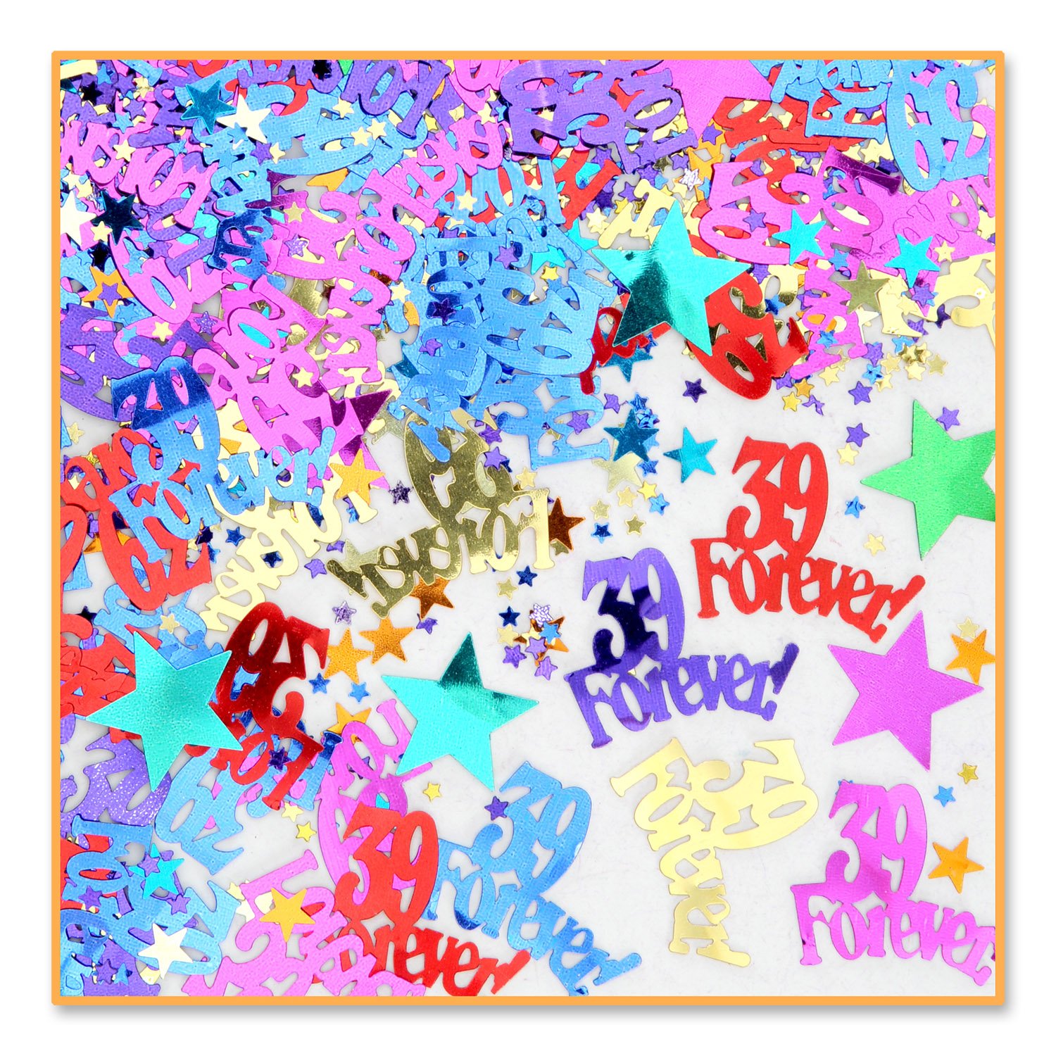 Beistle CN124 39 Forever Confetti