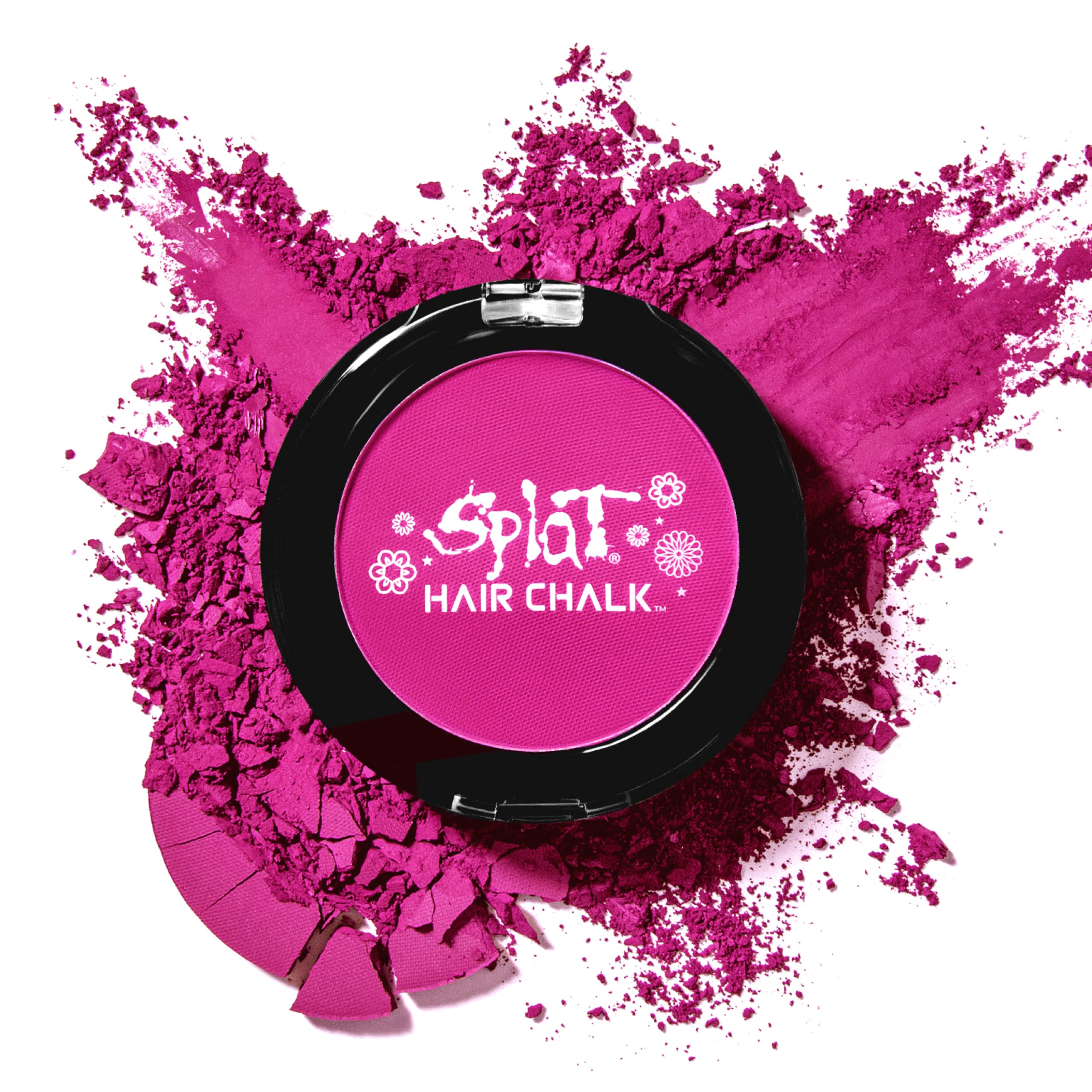 Amazon.com: Splat Pink Hearts Hair Chalk, 1 Compact, Temporary
