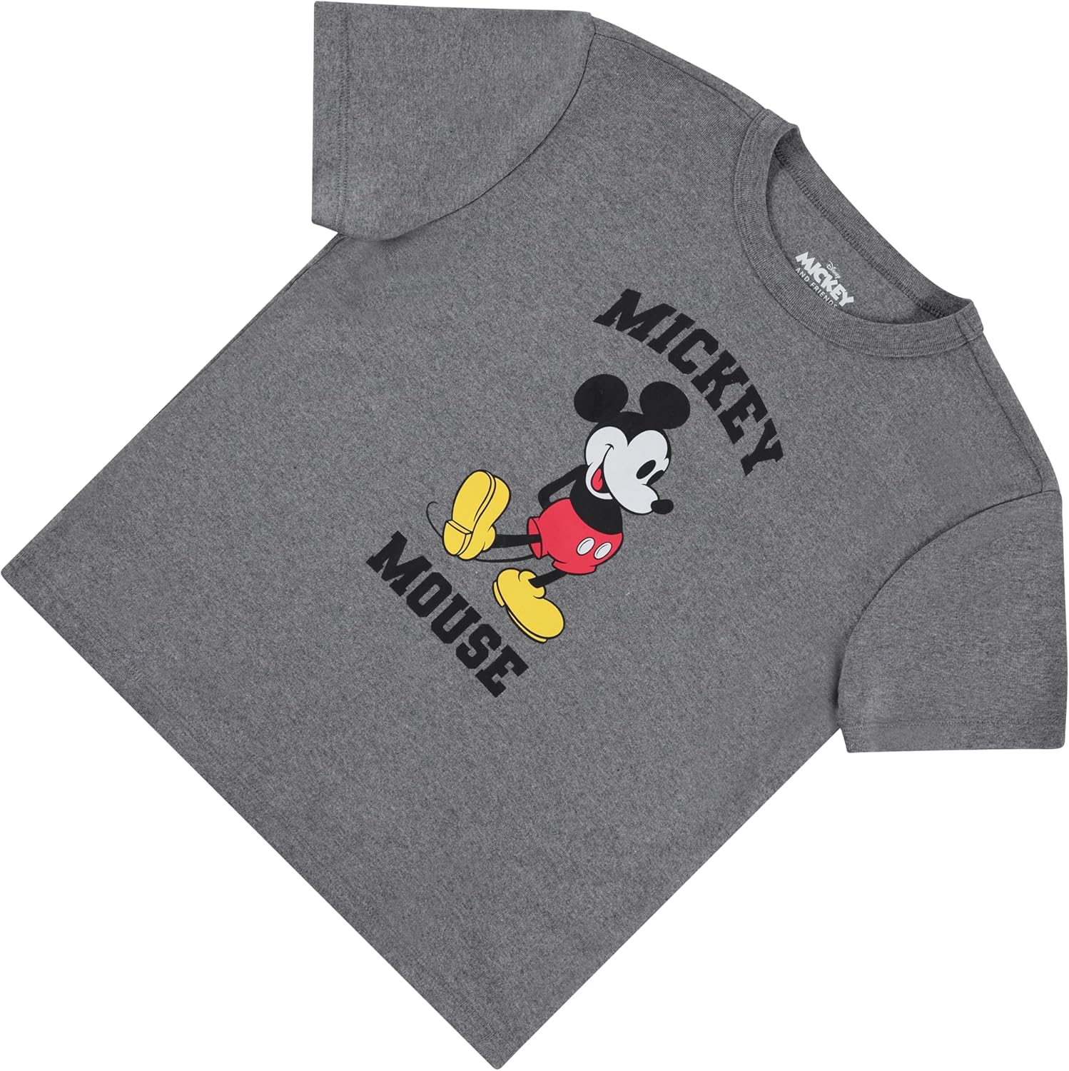 Disney Ladies Mickey & Minnie Mouse Shirt - Classic Everyday Fashion T-Shirt Stitch Mickey & Minnie Ribbed Fitted Tee - Image 6