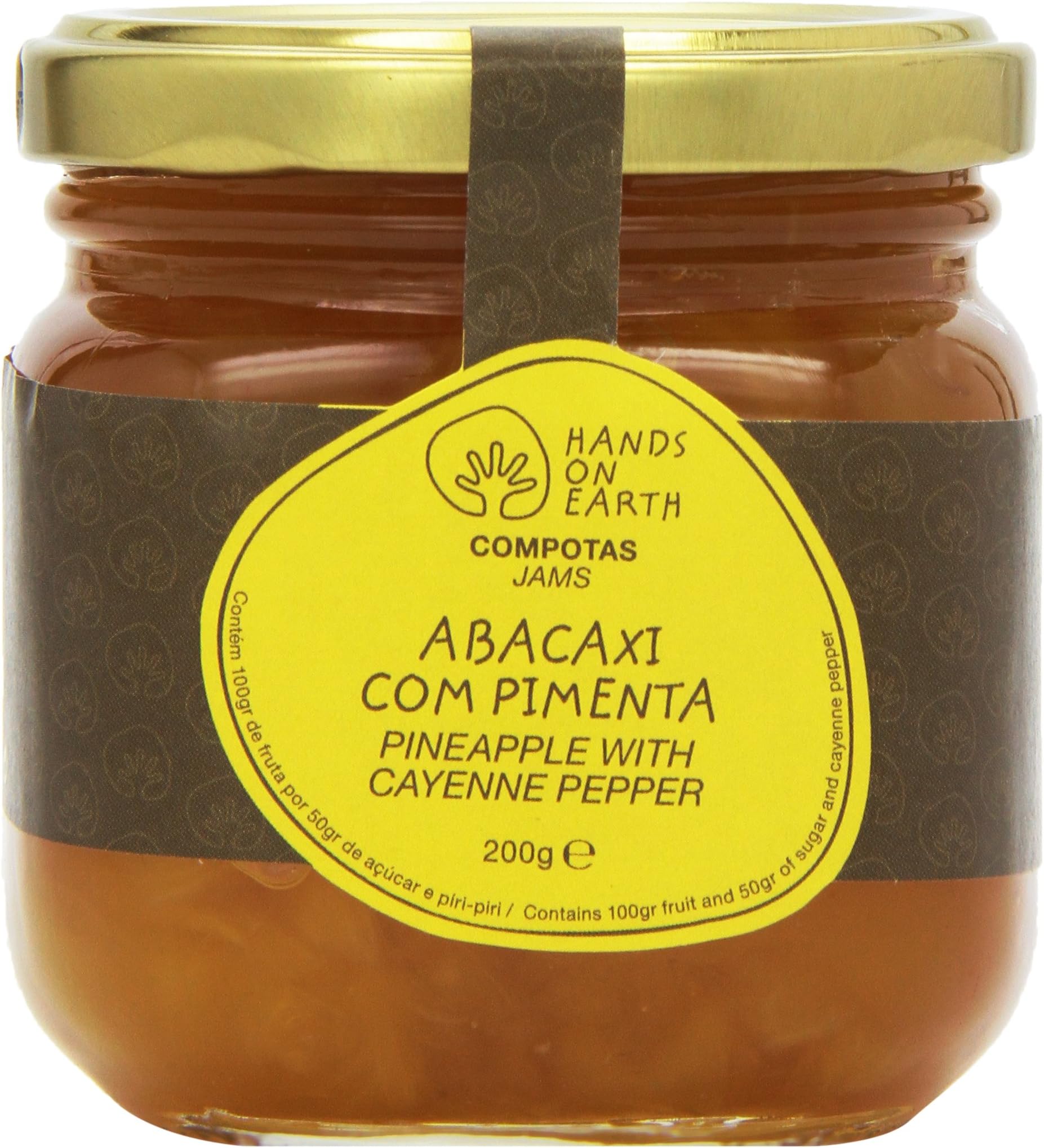 Hands on Earth Pineapple and Cayenne Pepper Preserve 200 g (pack of 2)