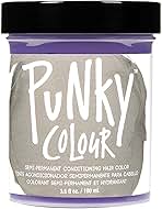 Punky Platinum Blonde Toner Semi Permanent Conditioning Hair Color, Non-Damaging Hair Dye, Vegan, PPD and Paraben Free, lasts up to 25 washes, 3.5oz